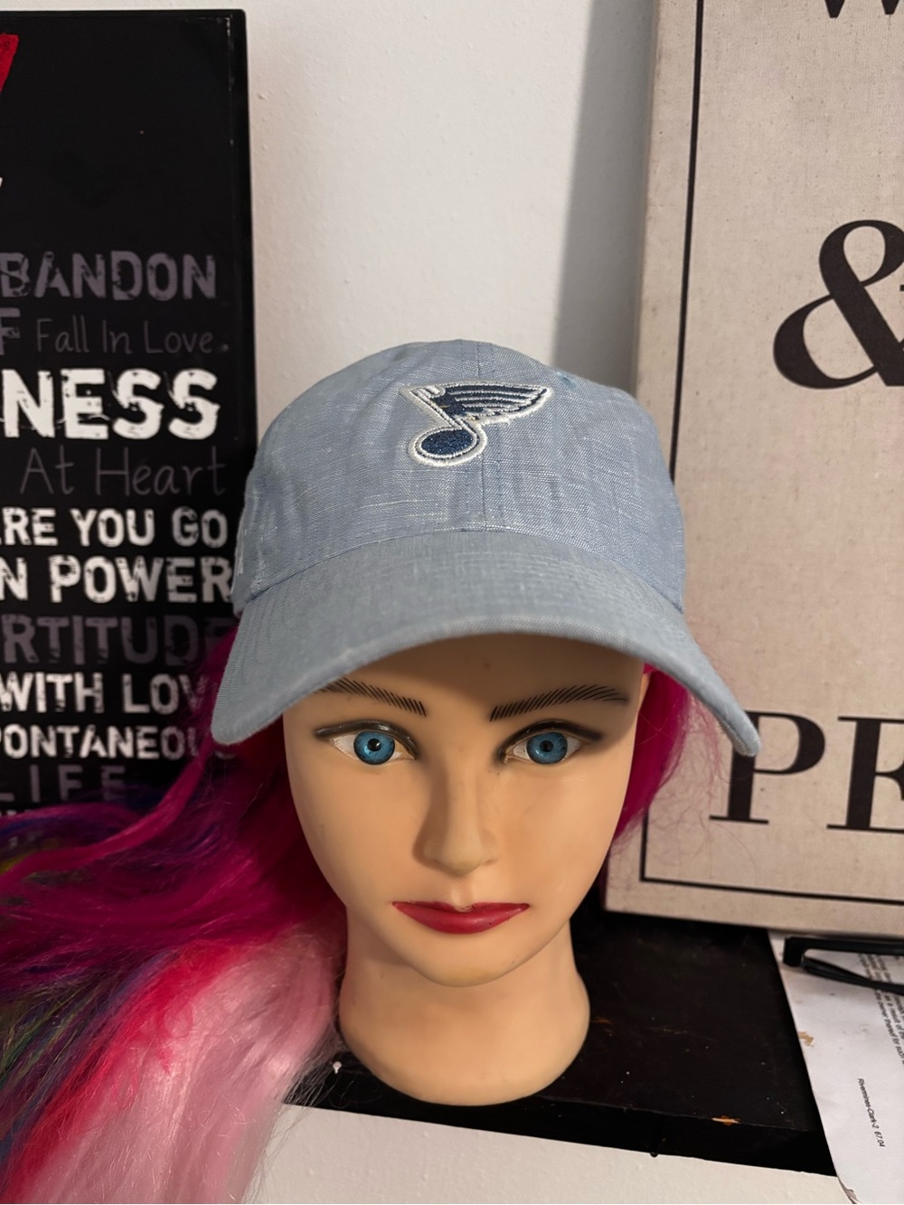 New Era Light Blue St. Louis Blues Embroidered Cap